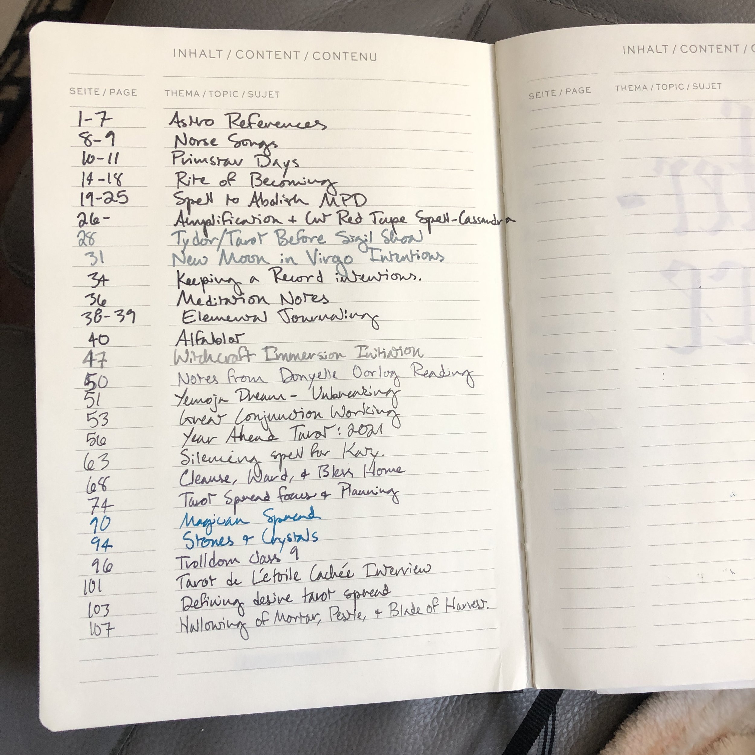 Personal Grimoires: How bullet journaling improved my witchcraft
